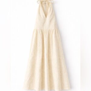 A New Day Cream Eyelet Maxi Dress XXL Boho Cottagecore Summer Dress